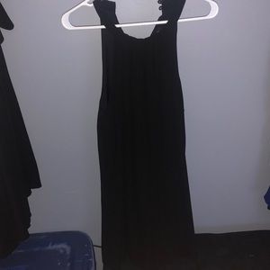 Black flowy dress